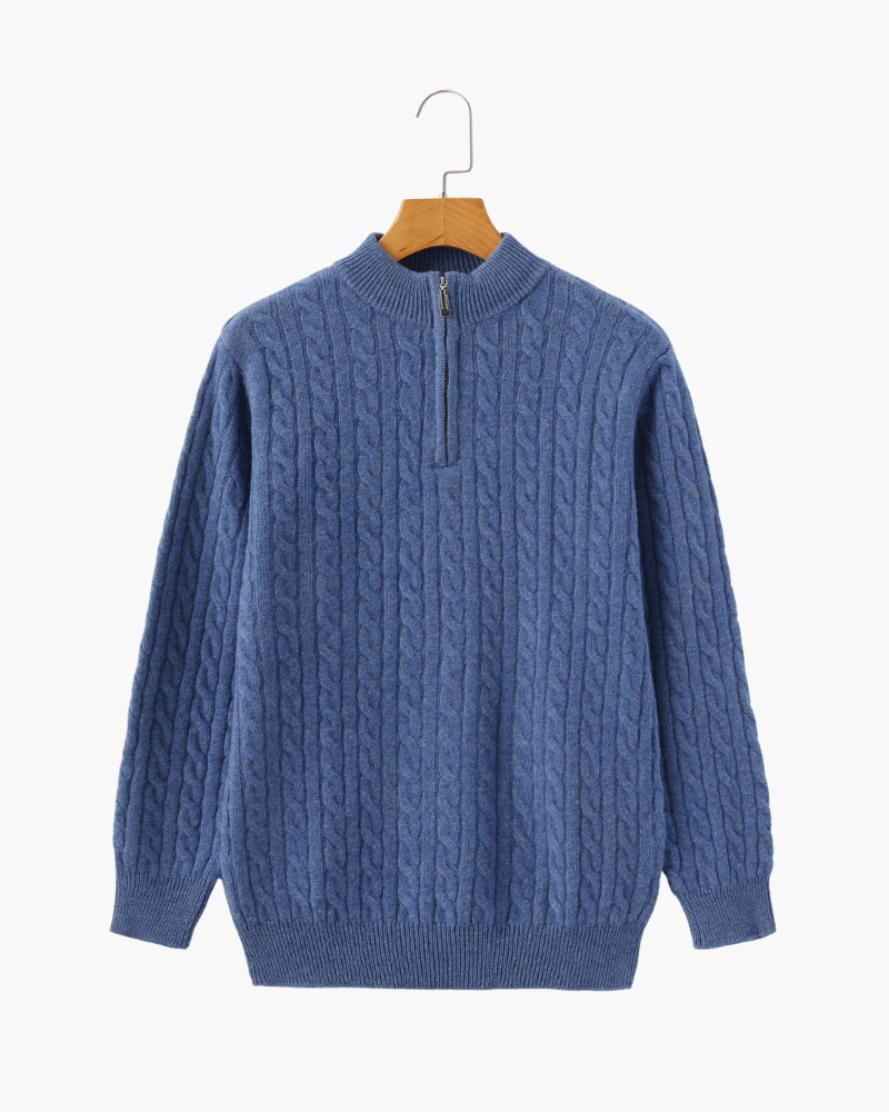 Cashmere Half - Blue